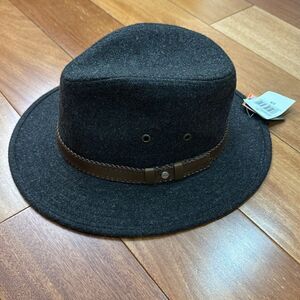 NWT‎ Stetson Wool Men’s Gray UPF 50+ Protection Hat size S/M